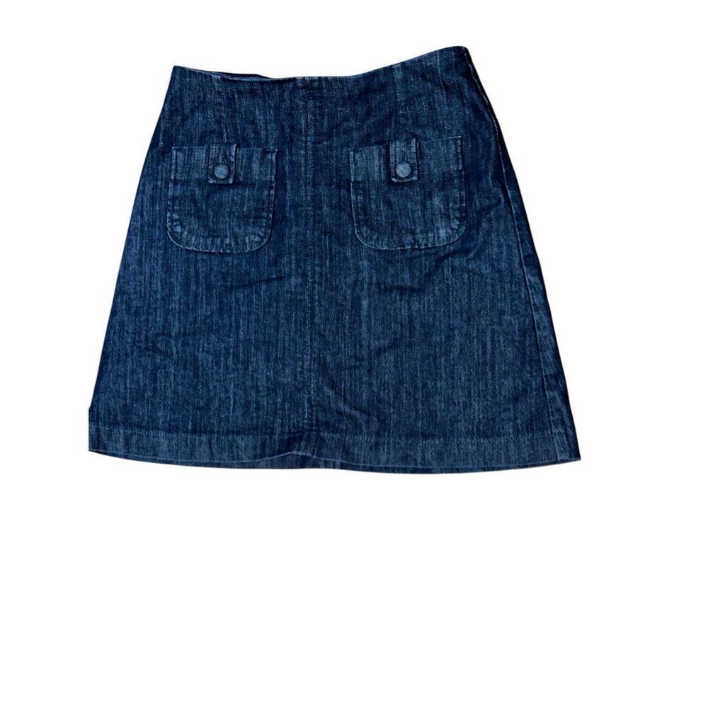 BEAUTIFUL BODEN Women's Denim Skirt A-Line Size 6R GOOD CONDITION